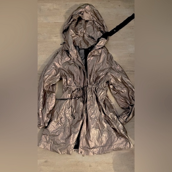 Aviva on earth rose gold rain jacket - Picture 1 of 4